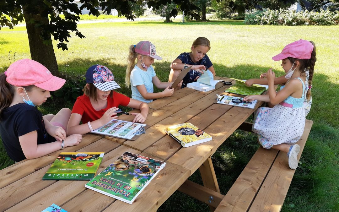 Lecture nature à la ferme